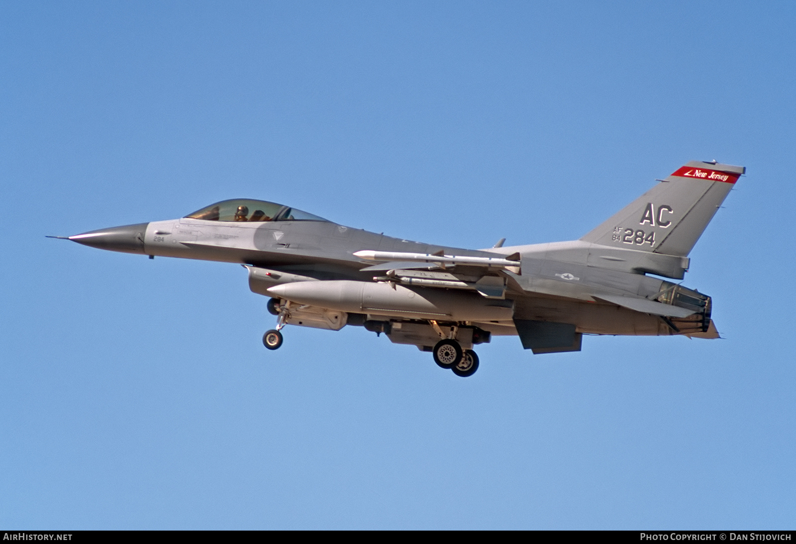 Aircraft Photo of 84-1284 / AF84-284 | General Dynamics F-16C Fighting Falcon | USA - Air Force | AirHistory.net #326257