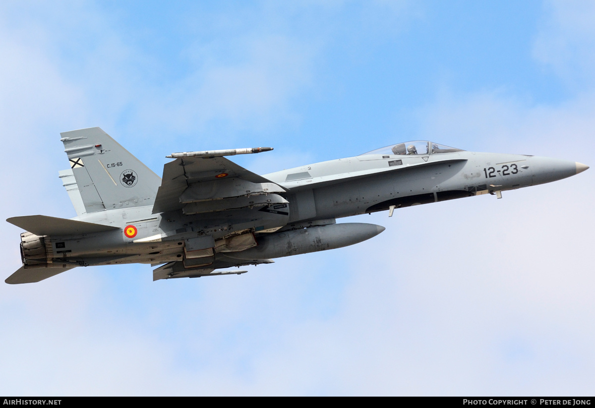 Aircraft Photo of C15-65 | McDonnell Douglas EF-18A Hornet | Spain - Air Force | AirHistory.net #326265