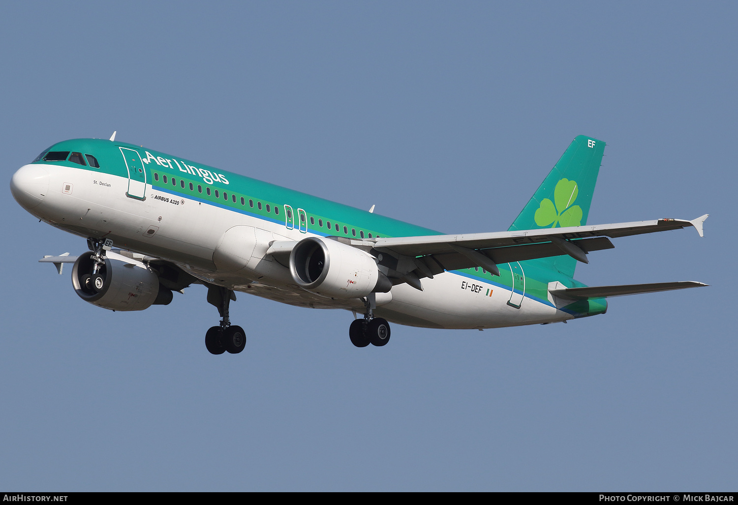 Aircraft Photo of EI-DEF | Airbus A320-214 | Aer Lingus | AirHistory.net #326280