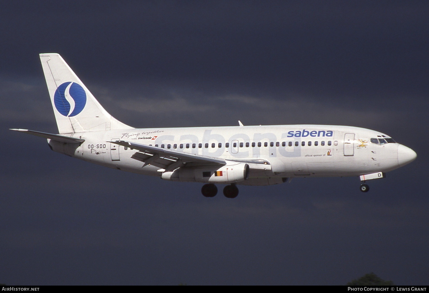Aircraft Photo of OO-SDD | Boeing 737-229/Adv | Sabena | AirHistory.net #326295