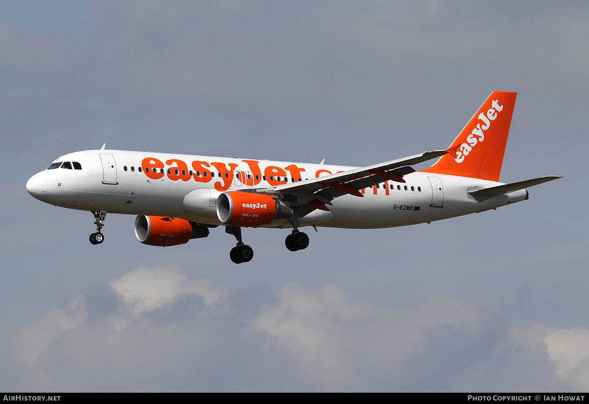 Aircraft Photo of G-EZWB | Airbus A320-214 | EasyJet | AirHistory.net #326320