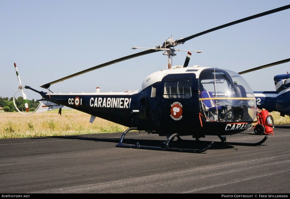 Aircraft Photo of MM80294 | Agusta AB-47J-3ASW Ranger | Italy - Carabinieri | AirHistory.net #326324