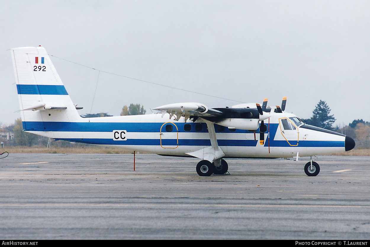 Aircraft Photo of 292 | De Havilland Canada DHC-6-300 Twin Otter | France - Air Force | AirHistory.net #326331