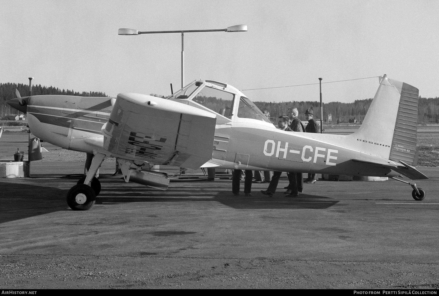 Aircraft Photo of OH-CFE | Cessna A188A AgWagon B | AirHistory.net #326344