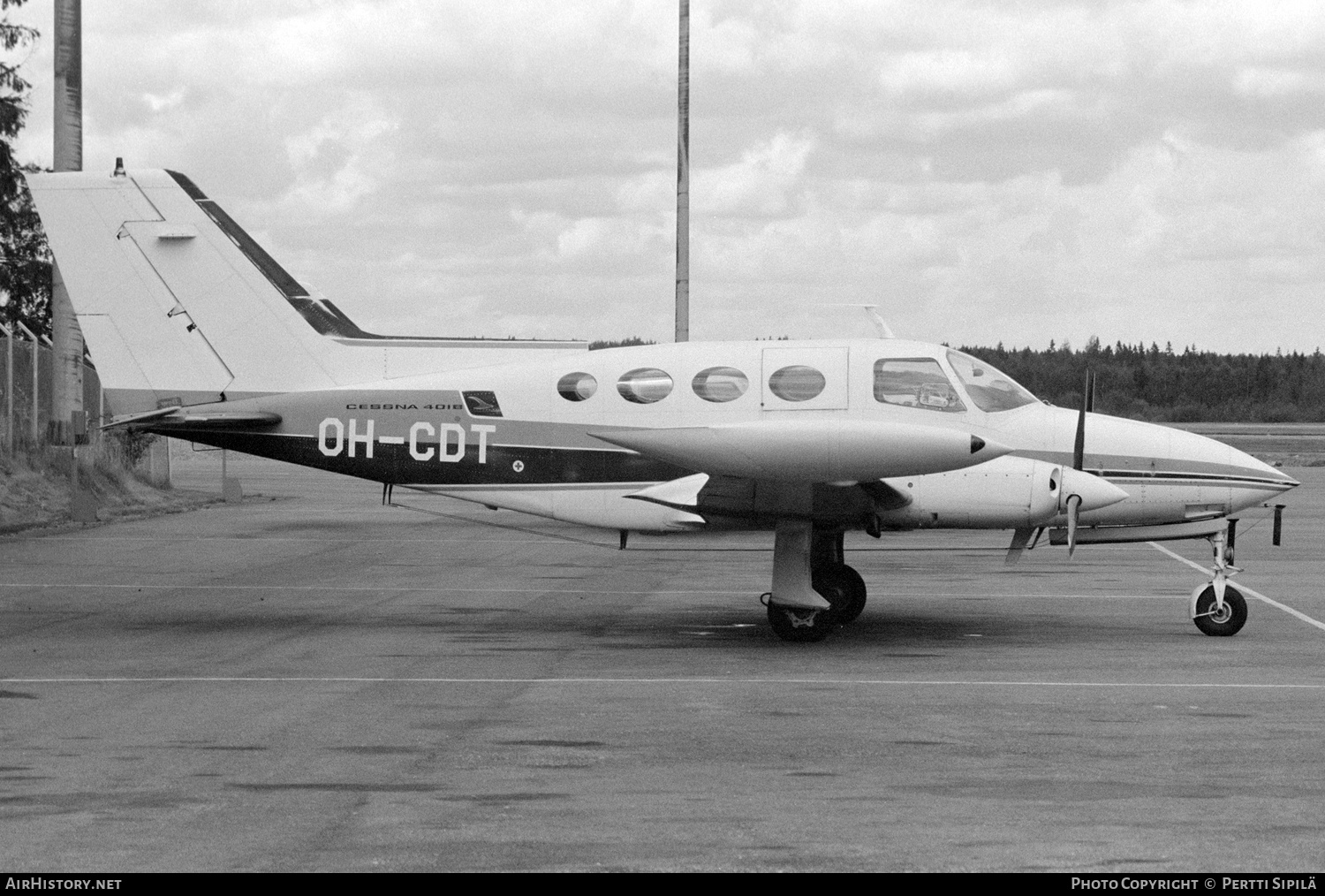 Aircraft Photo of OH-CDT | Cessna 401B | AirHistory.net #326348
