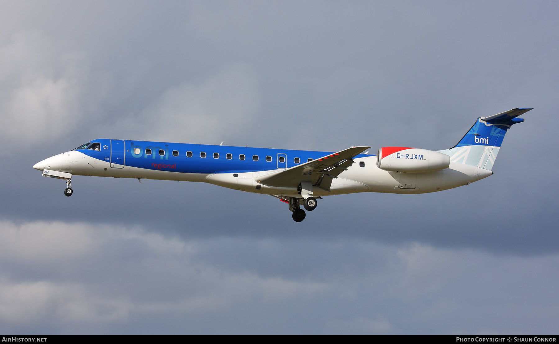 Aircraft Photo of G-RJXM | Embraer ERJ-145MP (EMB-145MP) | BMI Regional | AirHistory.net #326366