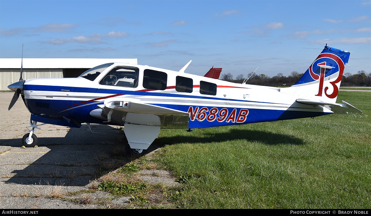 Aircraft Photo of N689AB | Beech A36 Bonanza 36 | AirHistory.net #326404