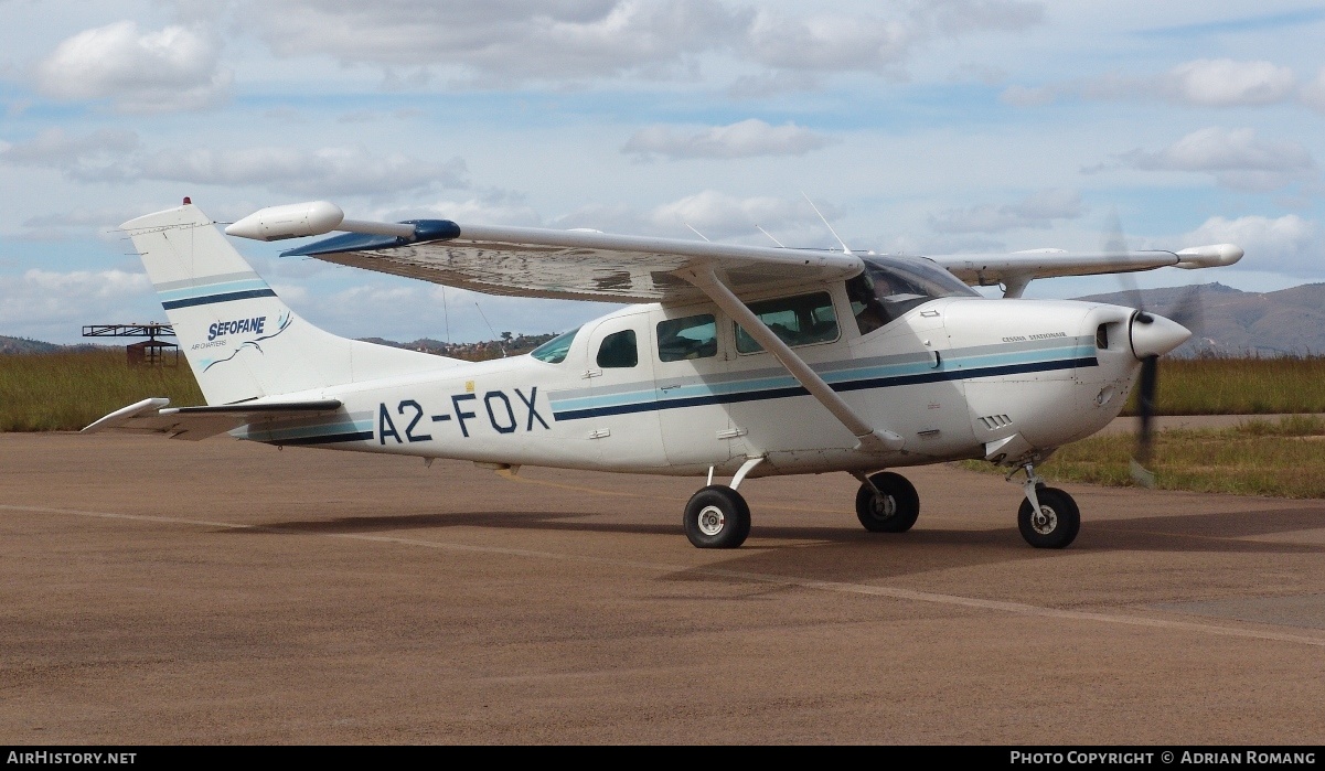 Aircraft Photo of A2-FOX | Cessna U206G Stationair 6 | Sefofane Air Charters | AirHistory.net #326405
