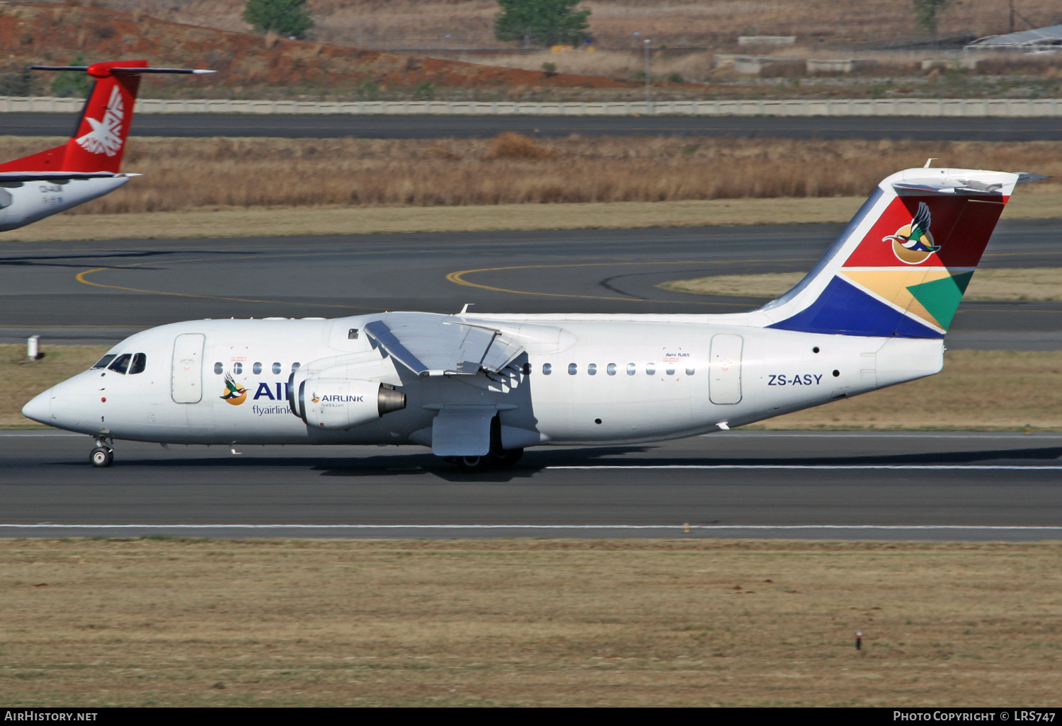 Aircraft Photo of ZS-ASY | British Aerospace Avro 146-RJ85 | Airlink | AirHistory.net #326406