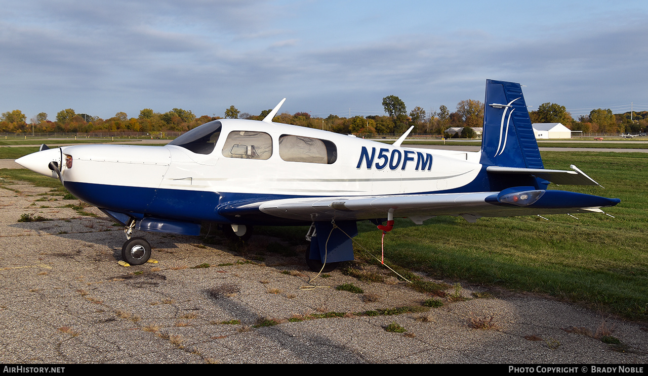 Aircraft Photo of N50FM | Mooney M-20K | AirHistory.net #326409