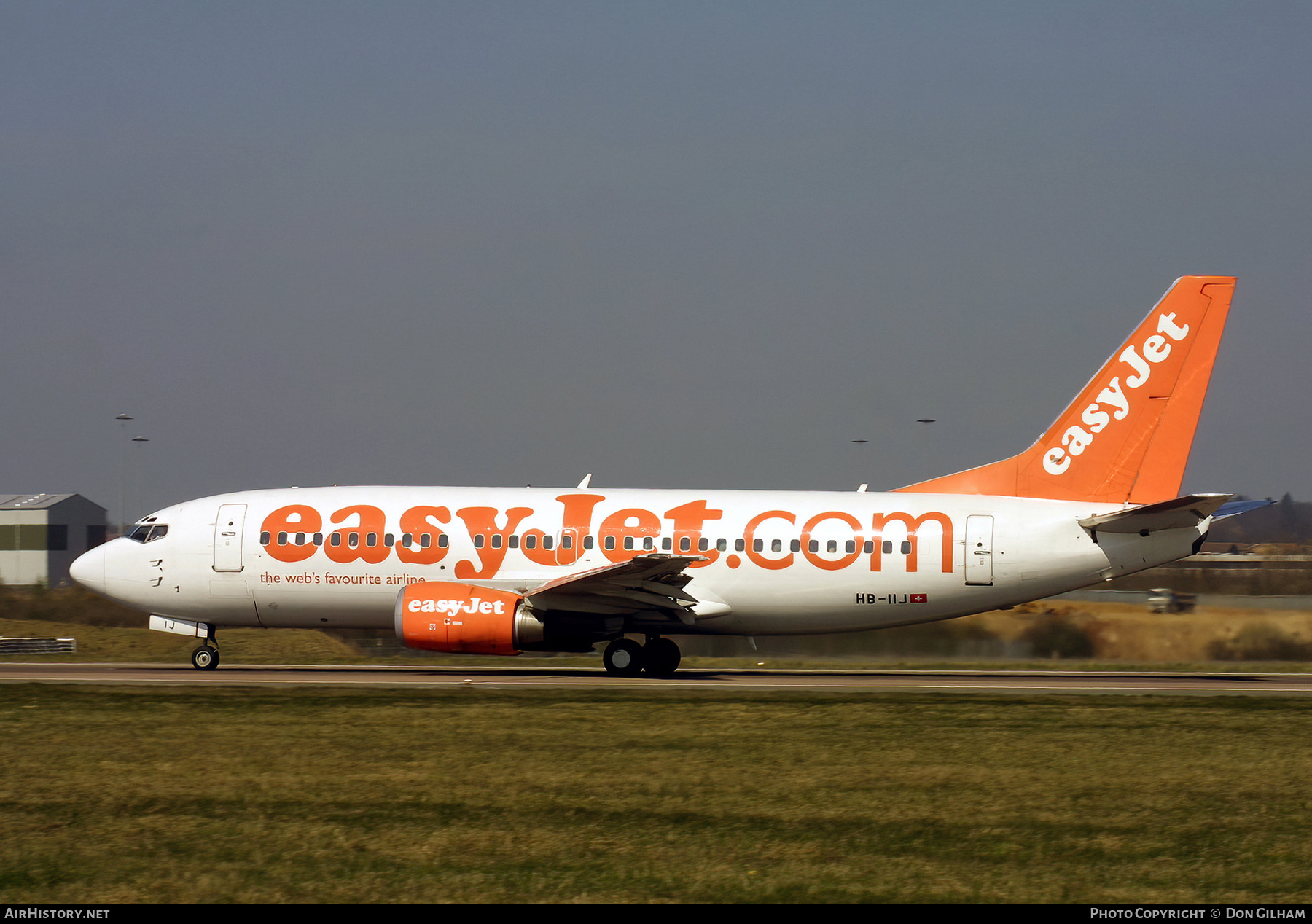 Aircraft Photo of HB-IIJ | Boeing 737-33V | EasyJet | AirHistory.net #326420