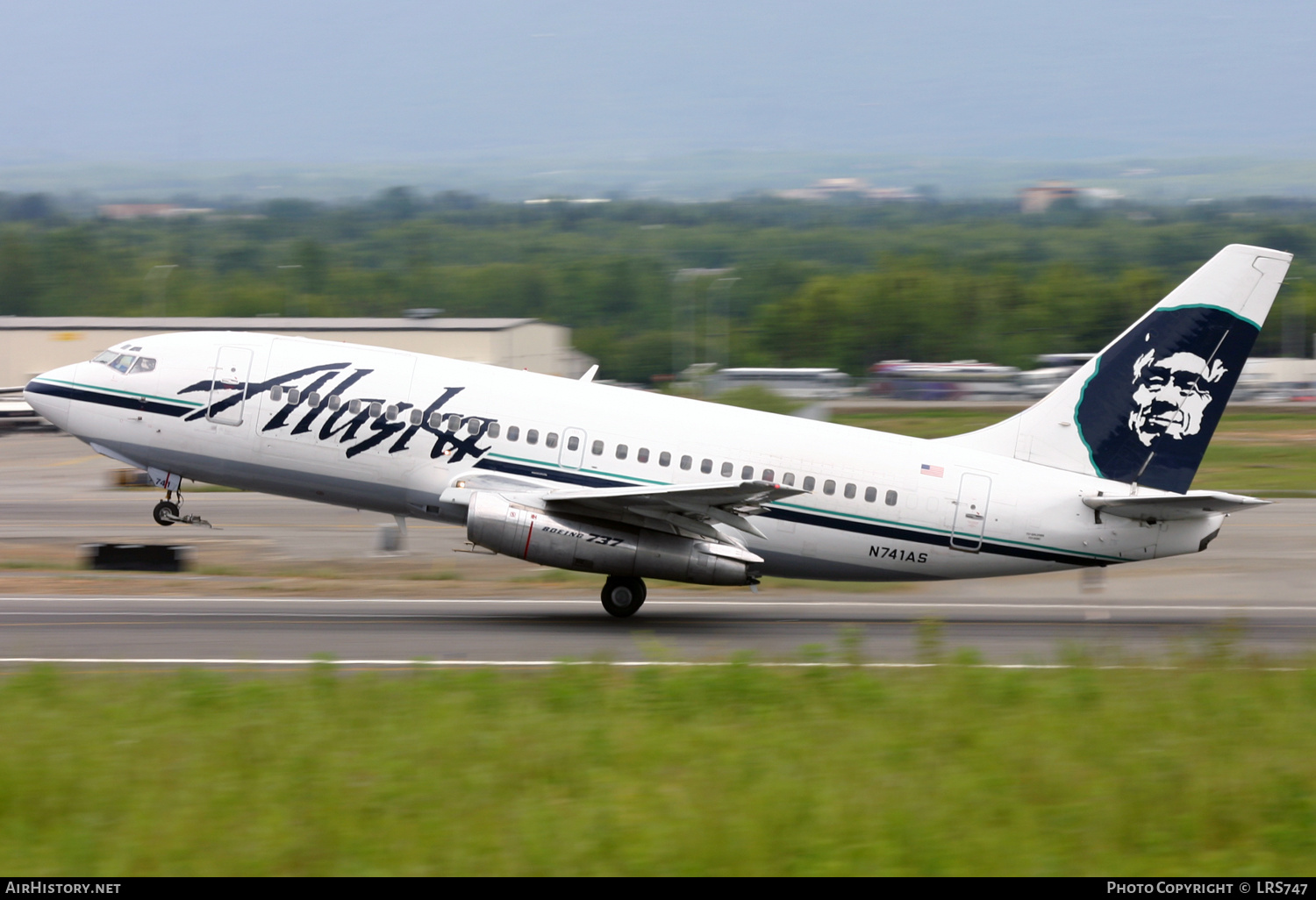 Aircraft Photo of N741AS | Boeing 737-2Q8C/Adv | Alaska Airlines | AirHistory.net #326427