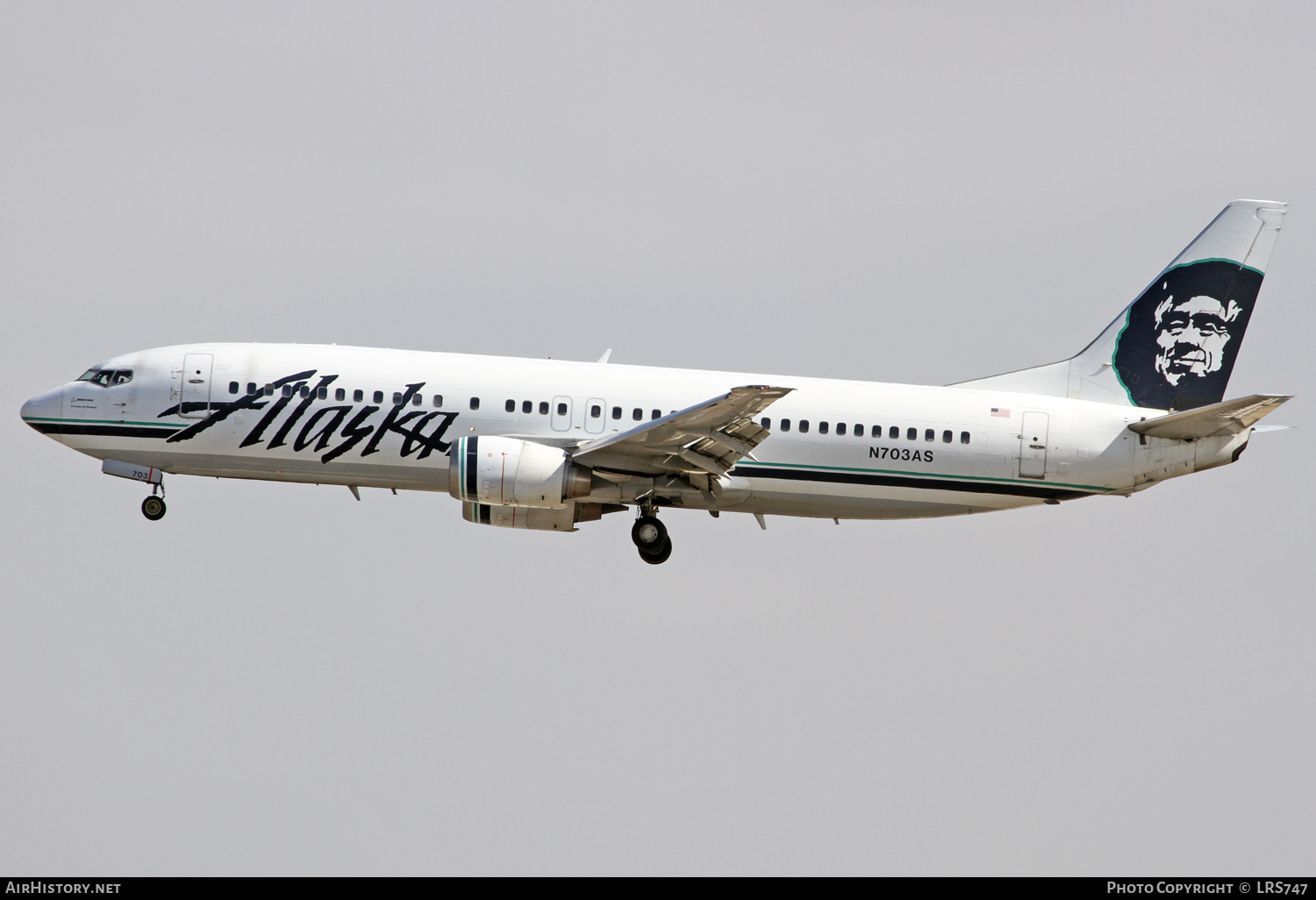 Aircraft Photo of N703AS | Boeing 737-490 | Alaska Airlines | AirHistory.net #326438
