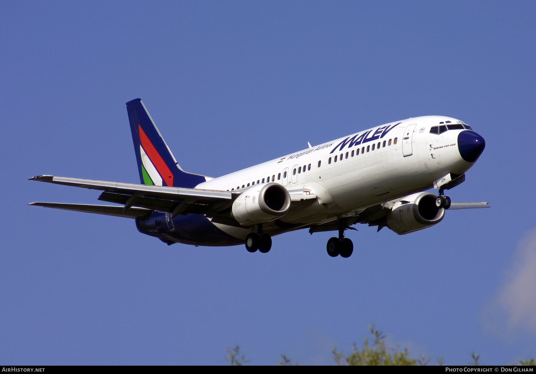 Aircraft Photo of HA-LEN | Boeing 737-4Y0 | Malév - Hungarian Airlines | AirHistory.net #326446