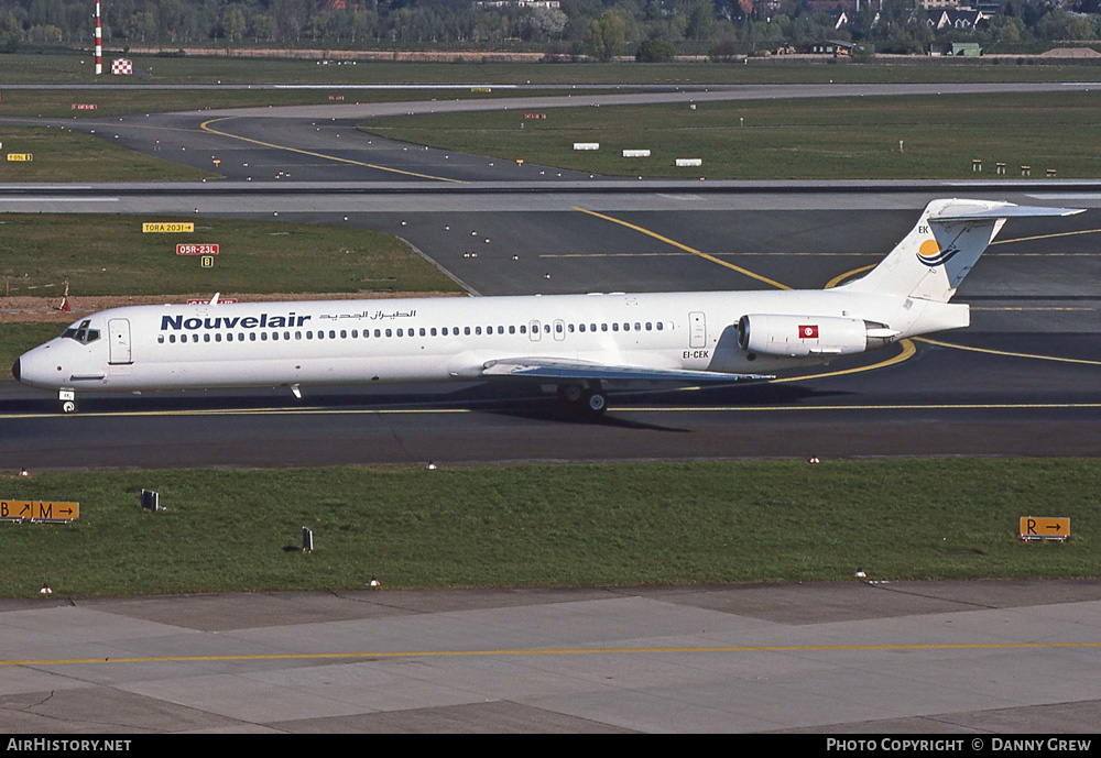 Aircraft Photo of EI-CEK | McDonnell Douglas MD-83 (DC-9-83) | Nouvelair Tunisie | AirHistory.net #326463