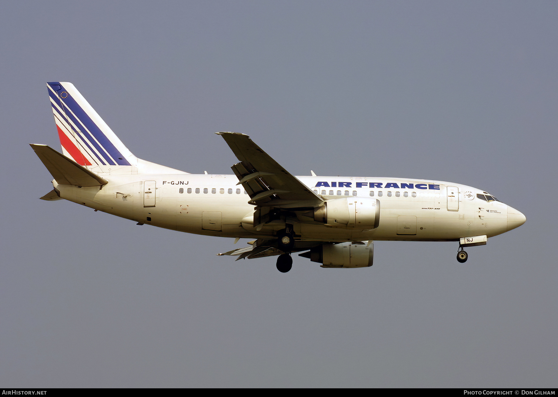 Aircraft Photo of F-GJNJ | Boeing 737-528 | Air France | AirHistory.net #326465