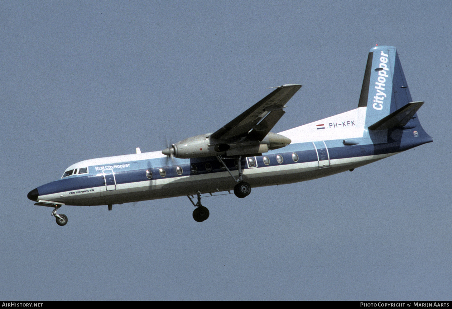 Aircraft Photo of PH-KFK | Fokker F27-500 Friendship | NLM Cityhopper | AirHistory.net #326486