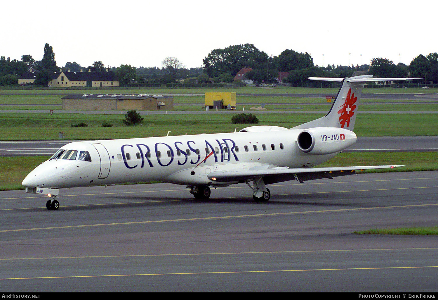 Aircraft Photo of HB-JAD | Embraer ERJ-145LR (EMB-145LR) | Crossair | AirHistory.net #326490