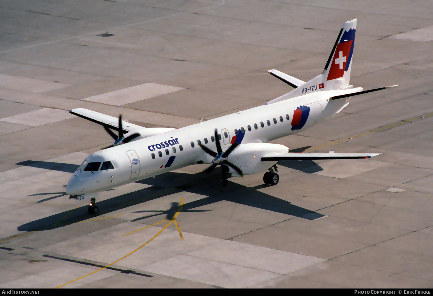 Aircraft Photo of HB-IZU | Saab 2000 | Crossair | AirHistory.net #326494