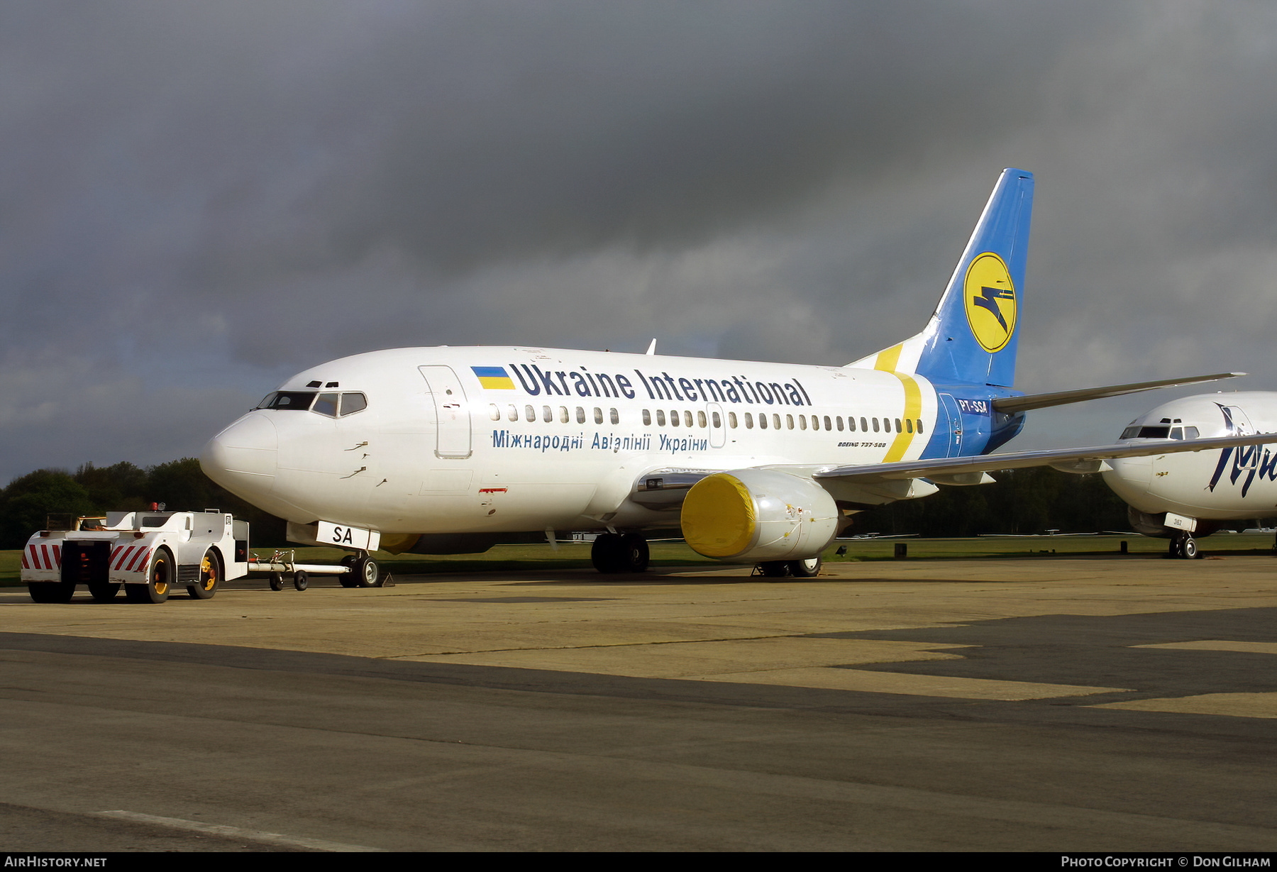 Aircraft Photo of PT-SSA | Boeing 737-5Y0 | Ukraine International Airlines | AirHistory.net #326500