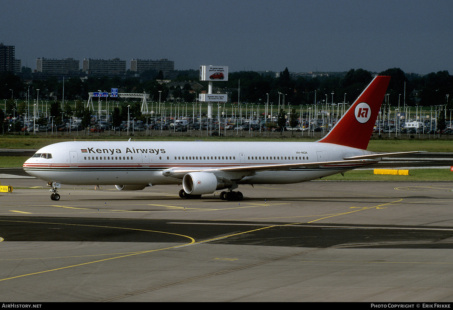 Aircraft Photo of VH-NOA | Boeing 767-33A/ER | Kenya Airways | AirHistory.net #326502