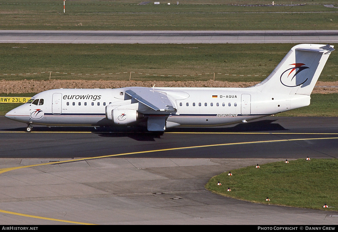 Aircraft Photo of D-AQUA | British Aerospace BAe-146-300 | Eurowings | AirHistory.net #326504