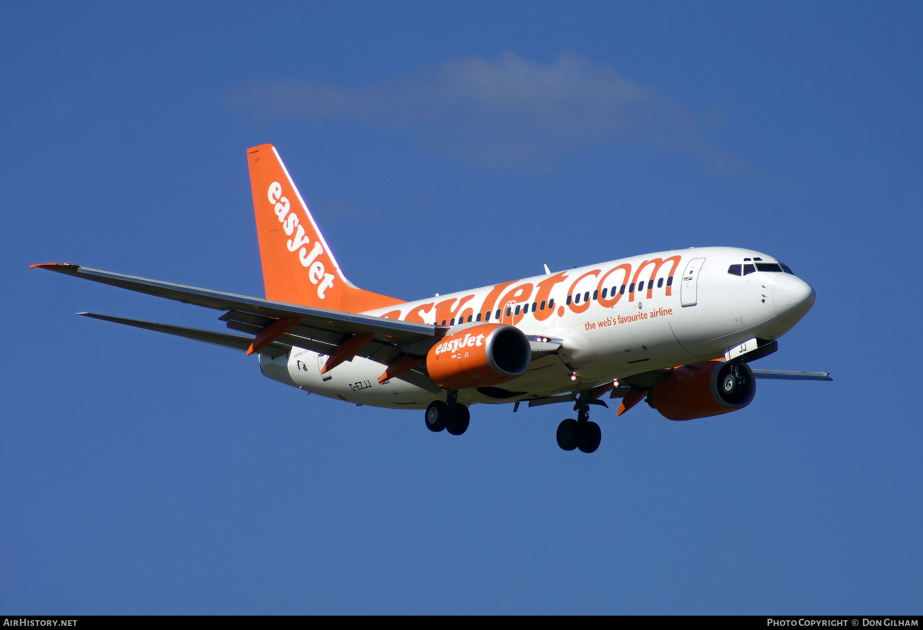 Aircraft Photo of G-EZJJ | Boeing 737-73V | EasyJet | AirHistory.net #326514