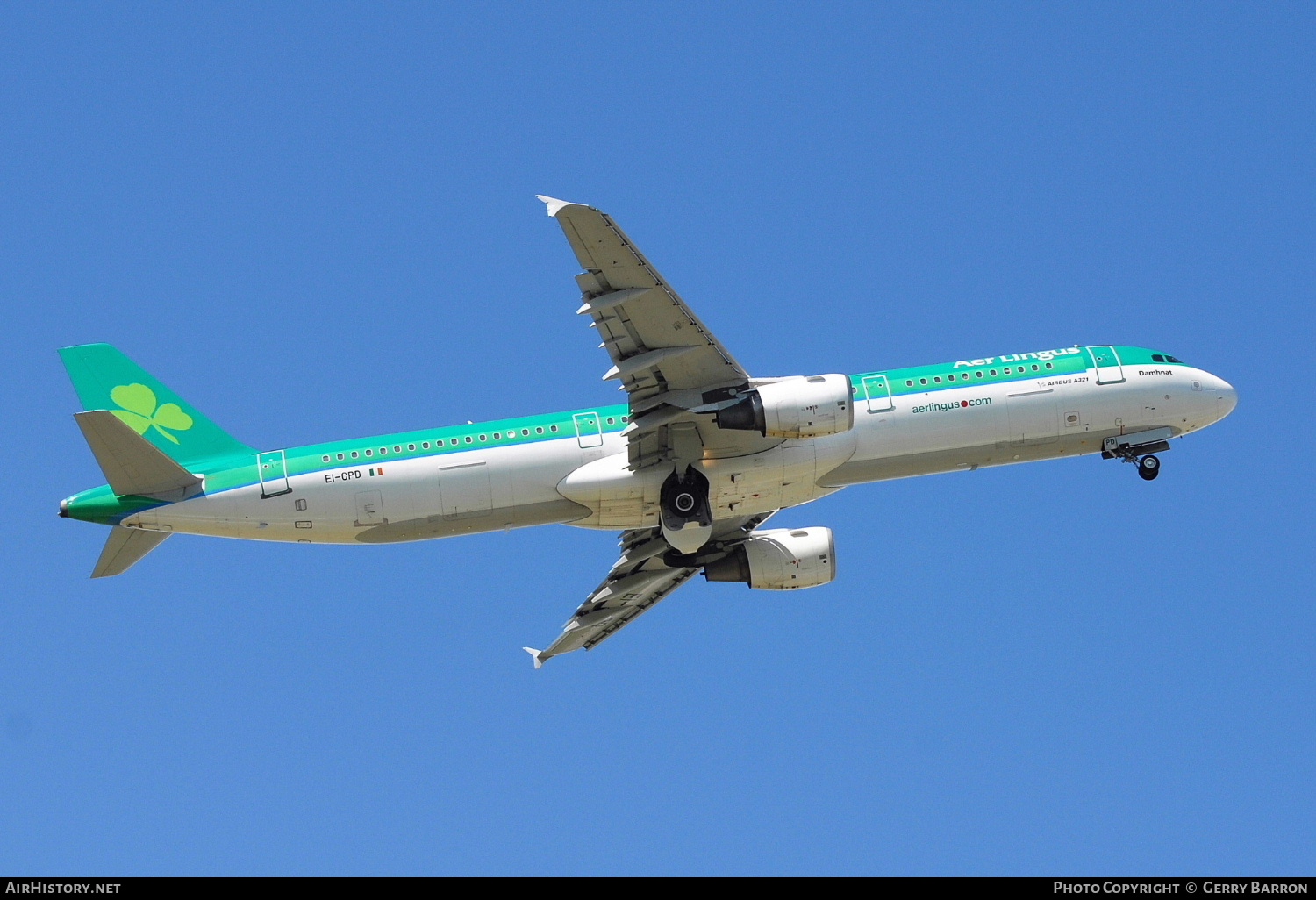 Aircraft Photo of EI-CPD | Airbus A321-211 | Aer Lingus | AirHistory.net #326515