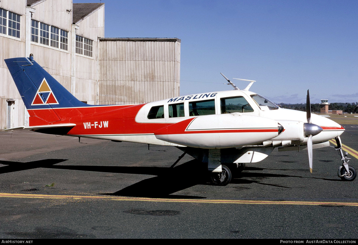 Aircraft Photo of VH-FJW | Cessna 320 Skyknight | Masling Airlines | AirHistory.net #326537