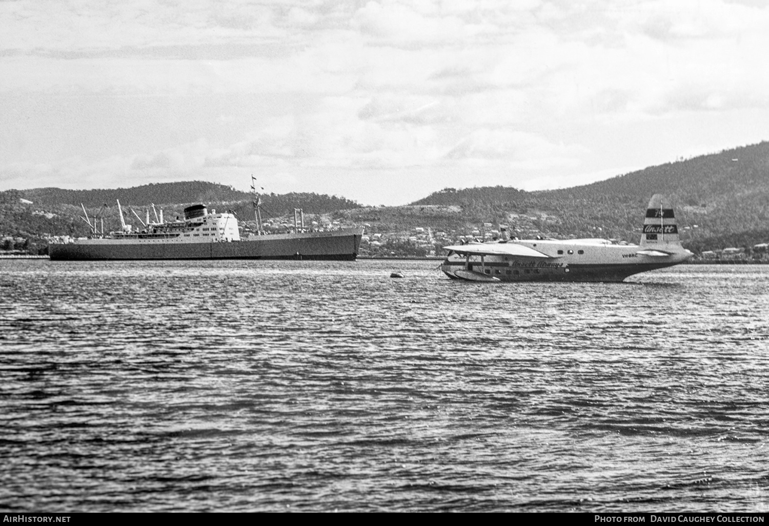 Aircraft Photo of VH-BRC | Short S.25 Sandringham 4 | Ansett Flying Boat Services | AirHistory.net #326540