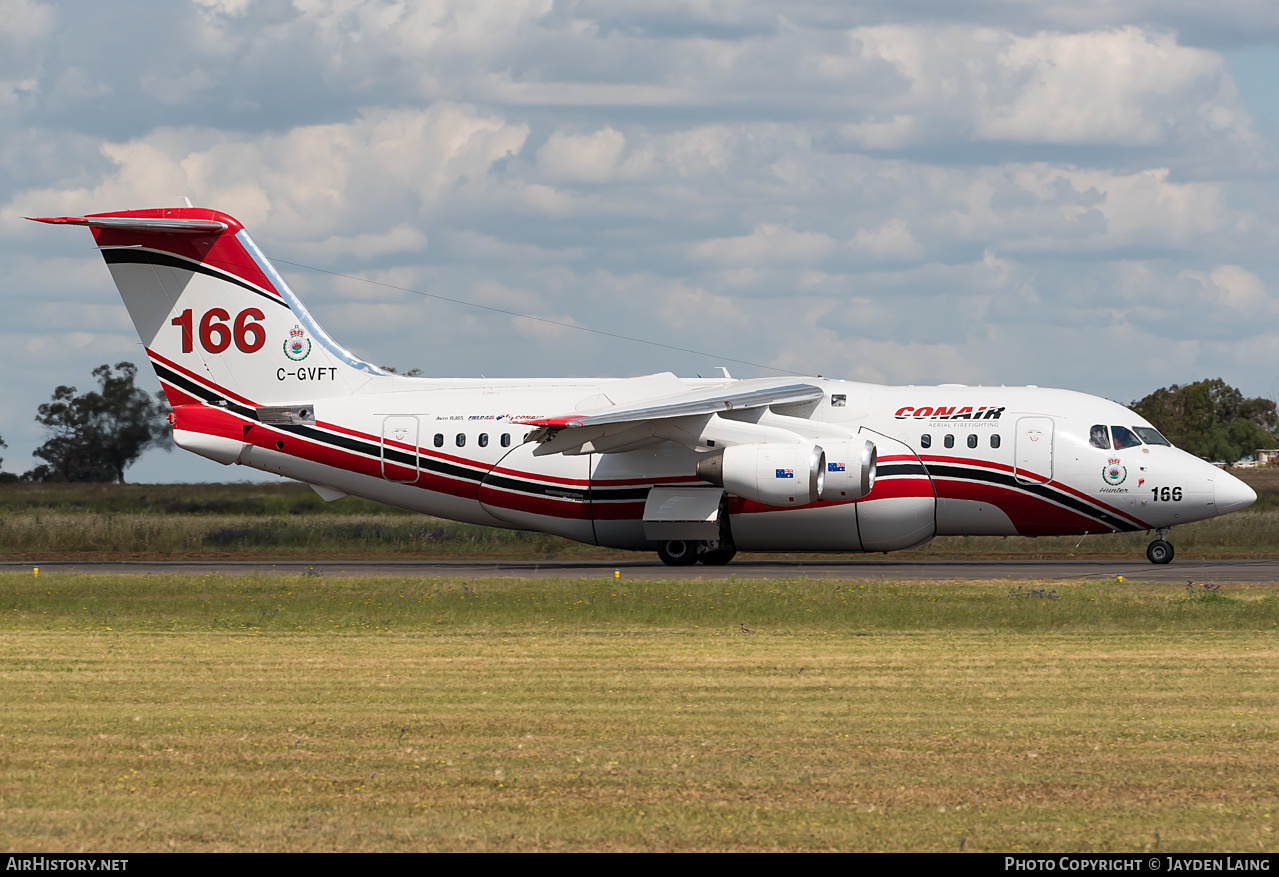 Aircraft Photo of C-GVFT | BAE Systems Avro 146-RJ85 | Conair Aviation | AirHistory.net #326576