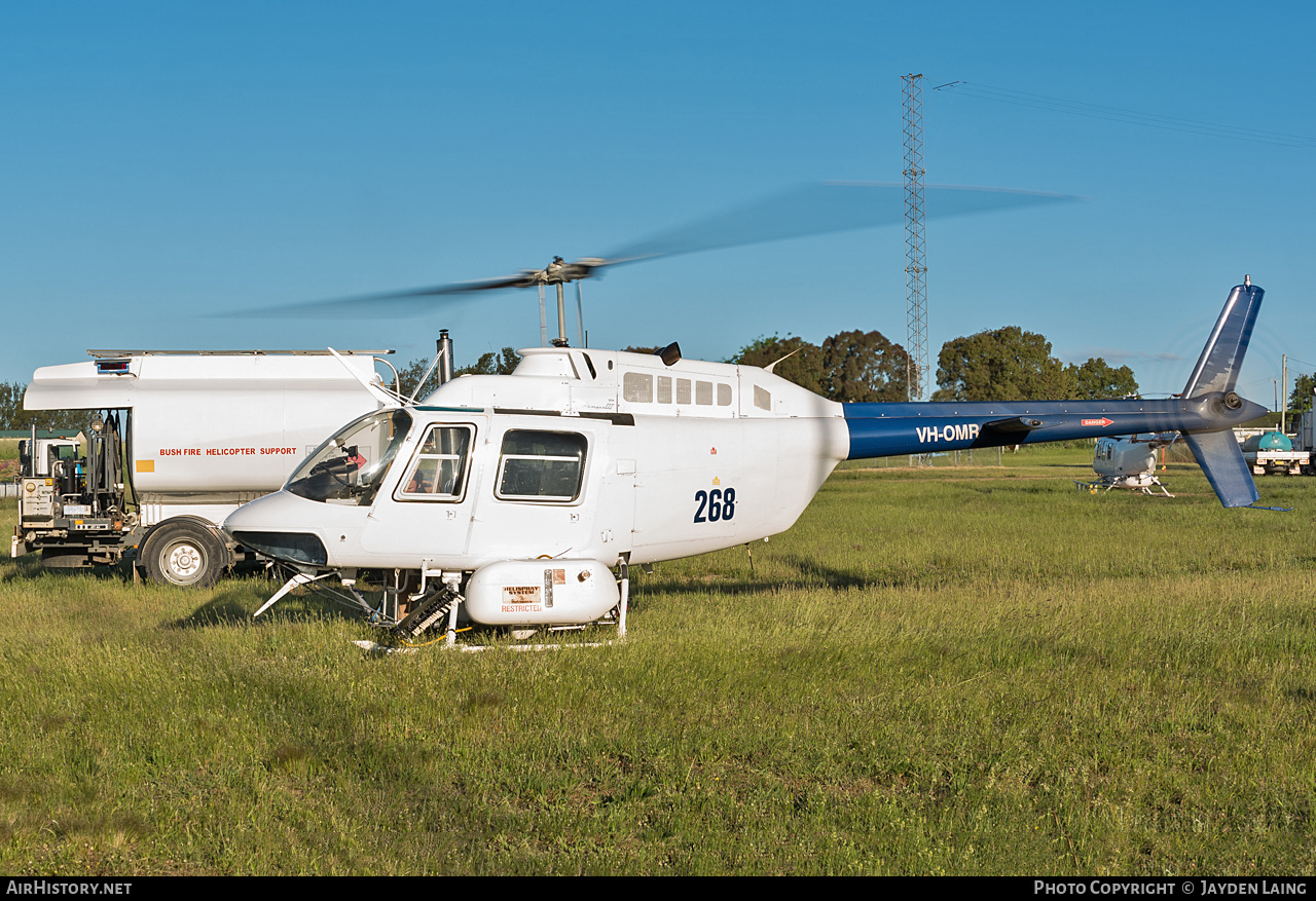 Aircraft Photo of VH-OMR | Bell 206B JetRanger | Fleet Helicopters | AirHistory.net #326588