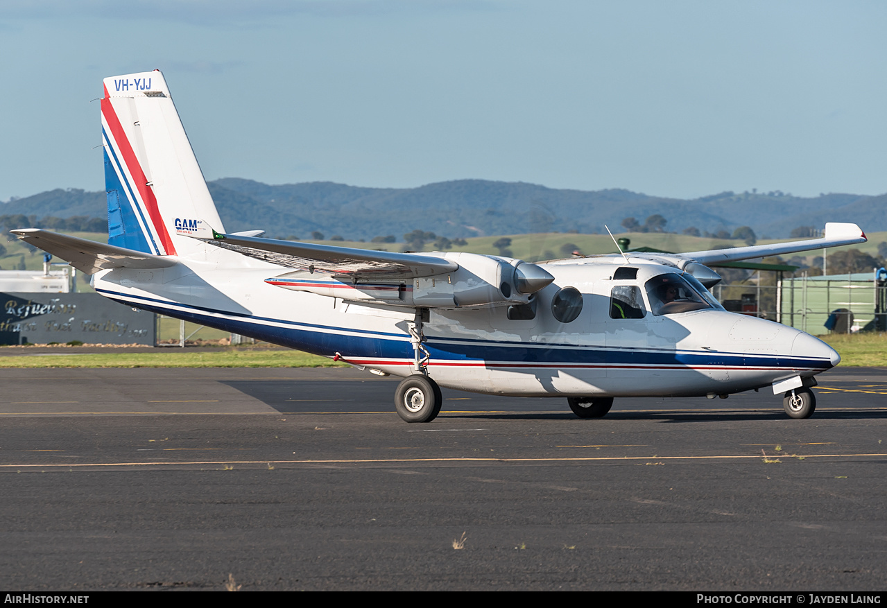 Aircraft Photo of VH-YJJ | Aero Commander 500S Shrike Commander | GAMair - General Aviation Maintenance | AirHistory.net #326592