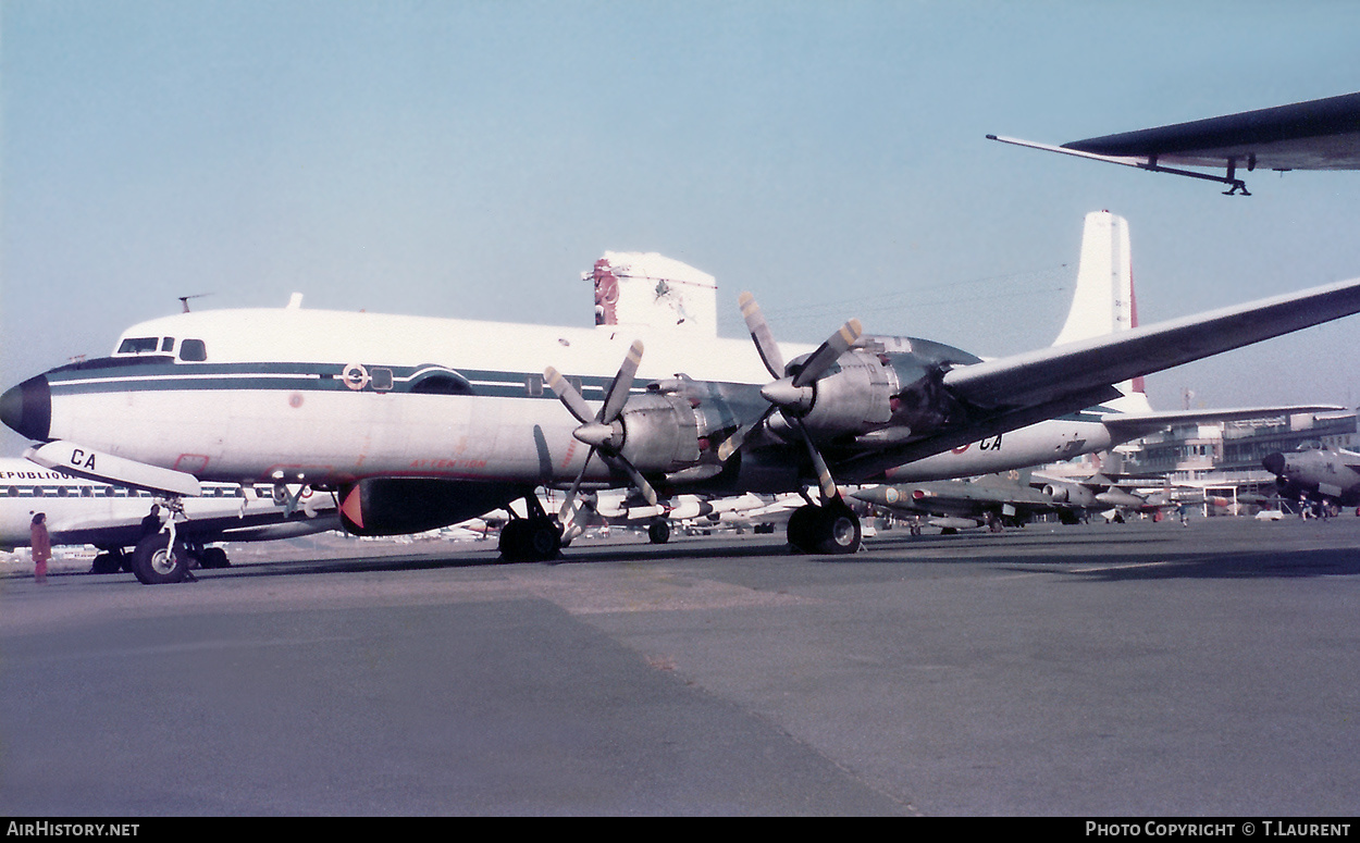 Aircraft Photo of 45061 / F-ZBCA | Douglas DC-7C AMOR | France - Air Force | AirHistory.net #326596