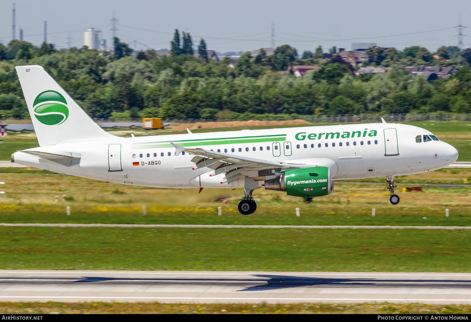 Aircraft Photo of D-ABGO | Airbus A319-112 | Germania | AirHistory.net #326615