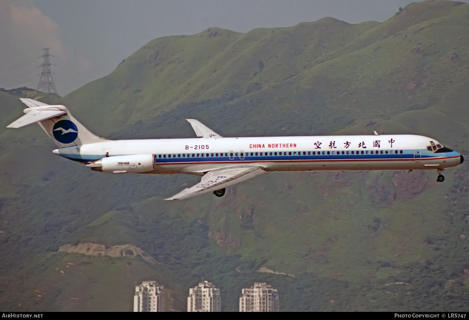 Aircraft Photo of B-2105 | McDonnell Douglas MD-82 (DC-9-82) | China Northern Airlines | AirHistory.net #326622