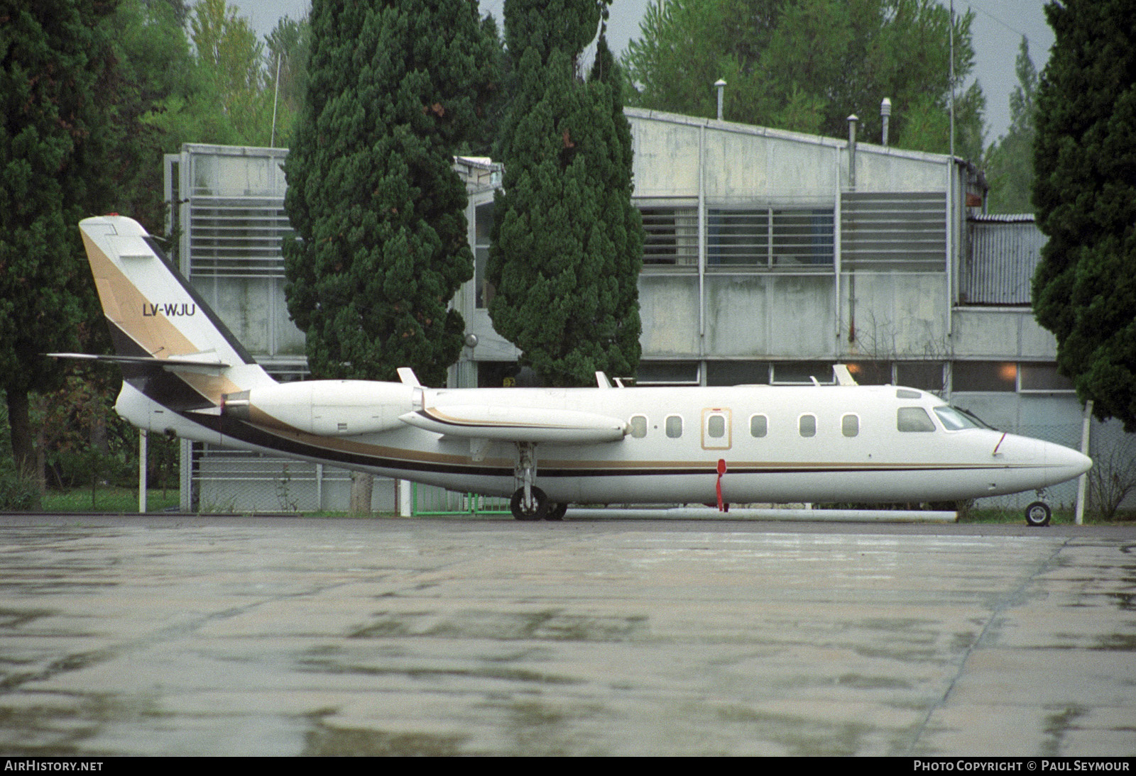 Aircraft Photo of LV-WJU | Israel Aircraft Industries IAI-1123 Westwind | AirHistory.net #326629