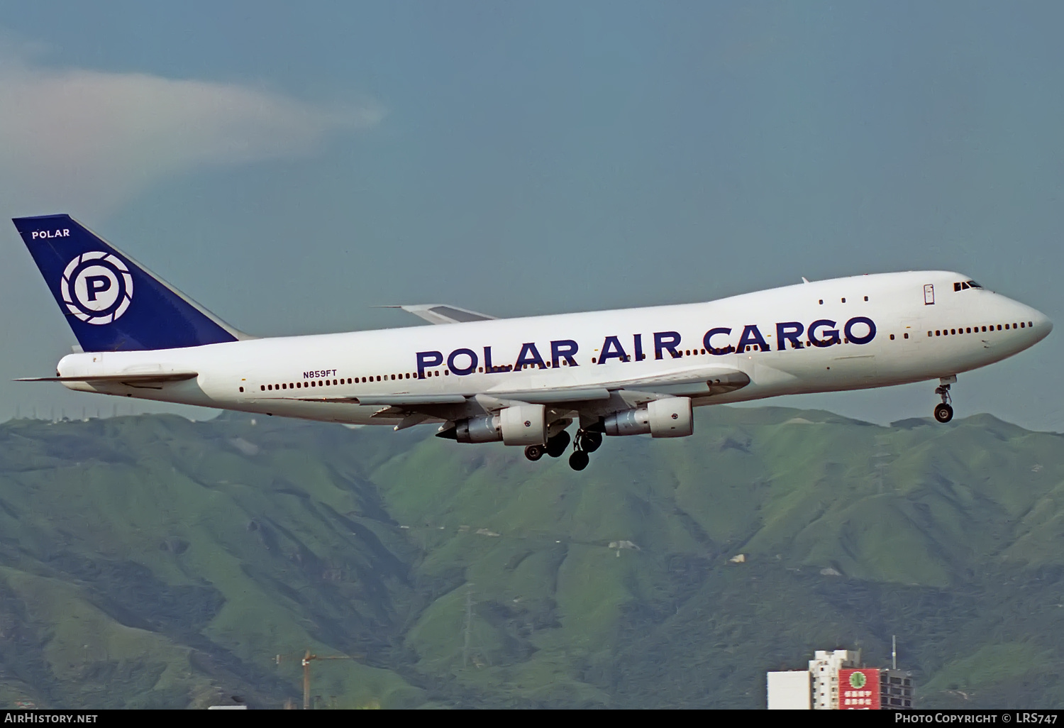 Aircraft Photo of N859FT | Boeing 747-123(SF) | Polar Air Cargo | AirHistory.net #326631