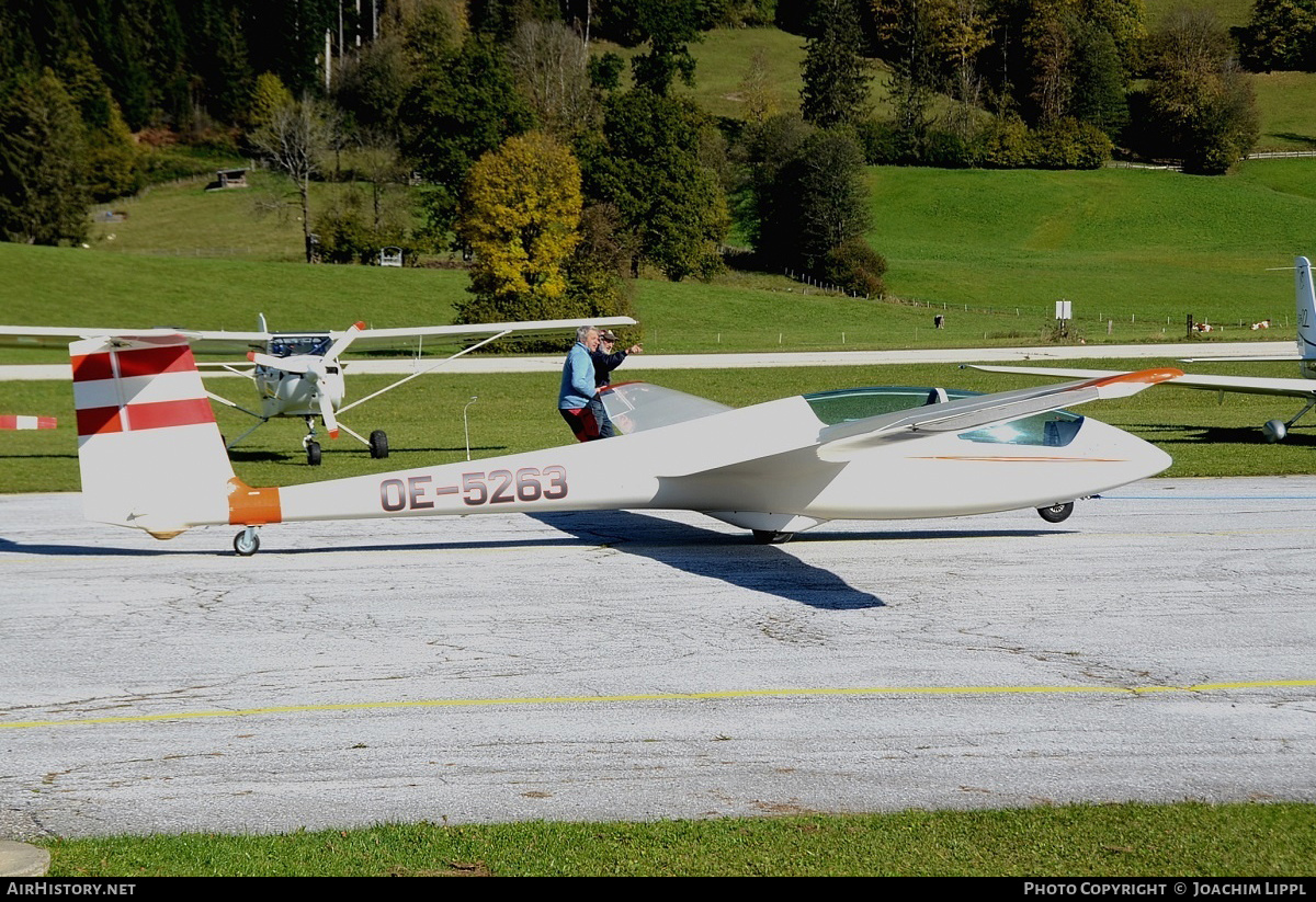 Aircraft Photo of OE-5263 | Schleicher ASK-21 | AirHistory.net #326634