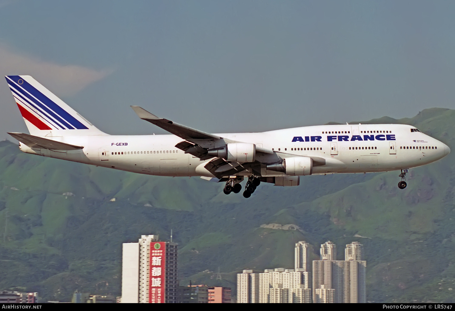 Aircraft Photo of F--GEXB | Boeing 747-4B3M | Air France | AirHistory.net #326650