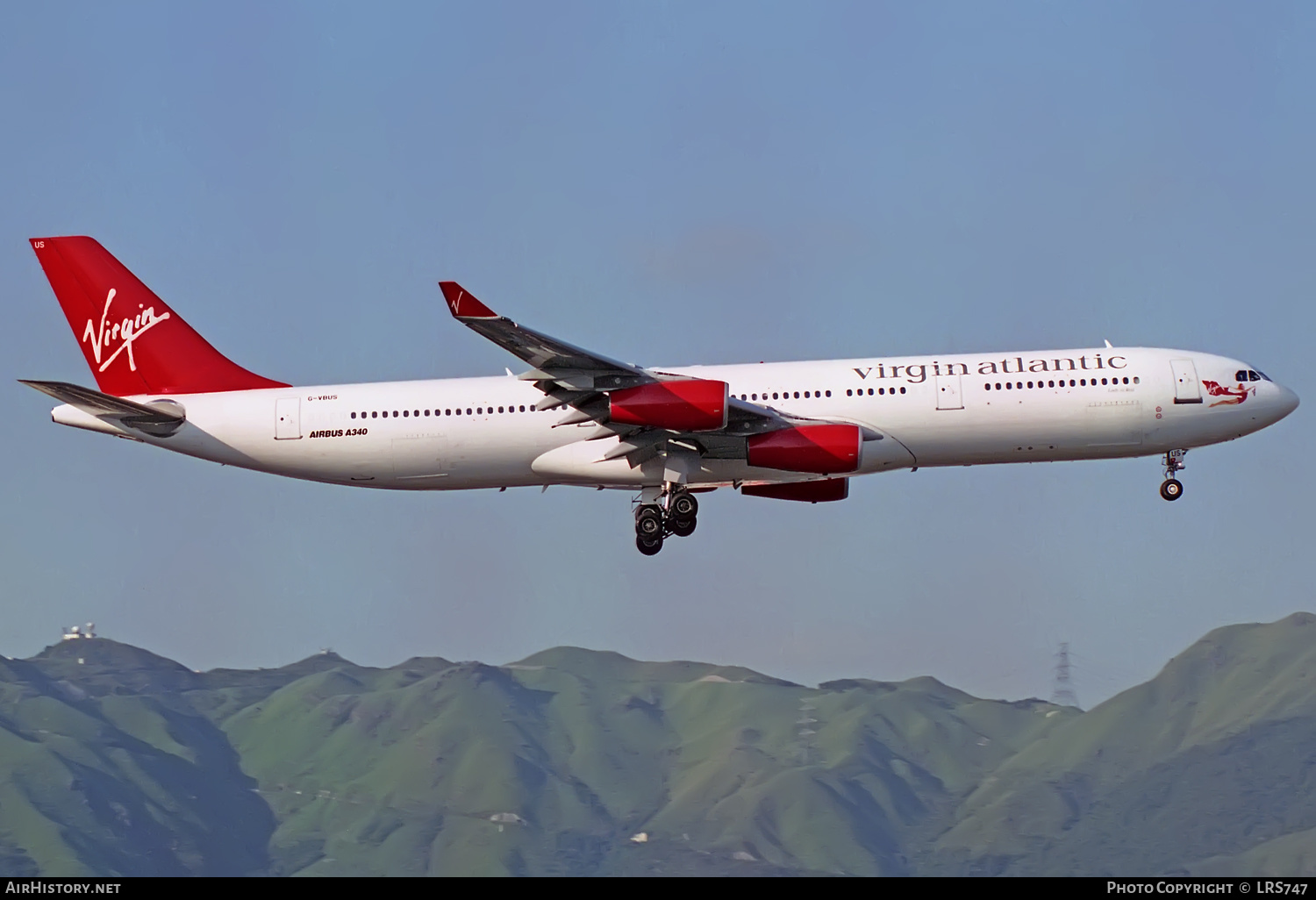 Aircraft Photo of G-VBUS | Airbus A340-311 | Virgin Atlantic Airways | AirHistory.net #326652