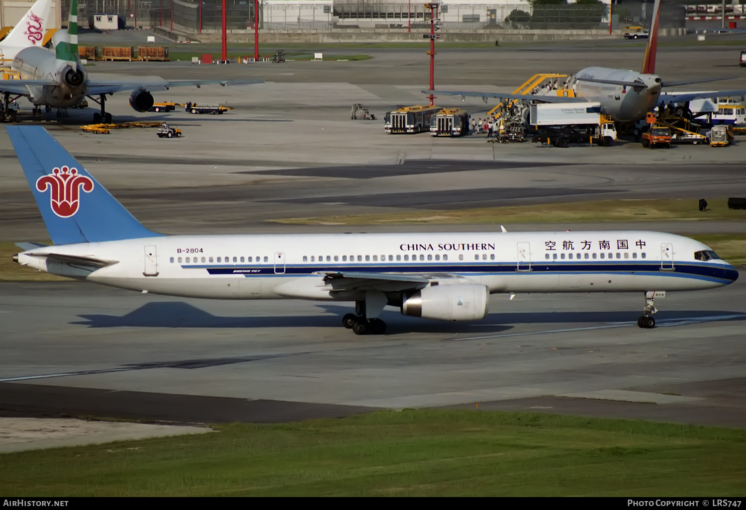 Aircraft Photo of B-2804 | Boeing 757-21B | China Southern Airlines | AirHistory.net #326655