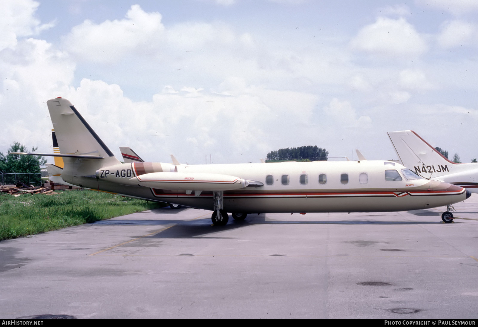 Aircraft Photo of ZP-AGD | Israel Aircraft Industries IAI-1123 Westwind | AirHistory.net #326659