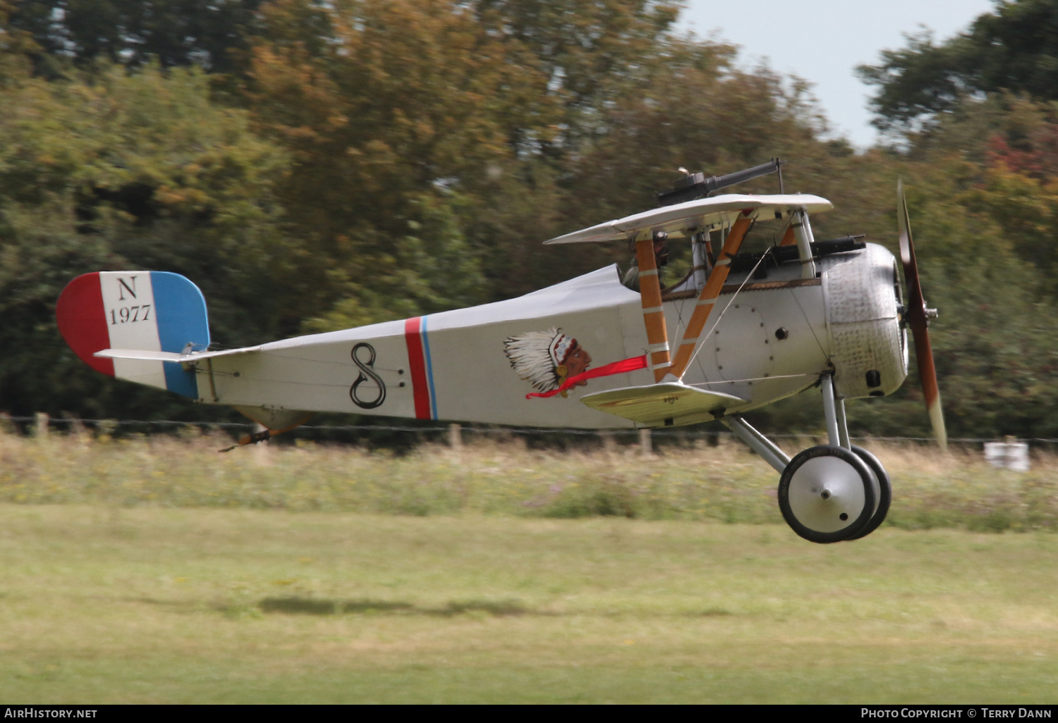 Aircraft Photo of G-BWMJ / N1977 | Nieuport 17 Scout (replica) | France - Air Force | AirHistory.net #326662