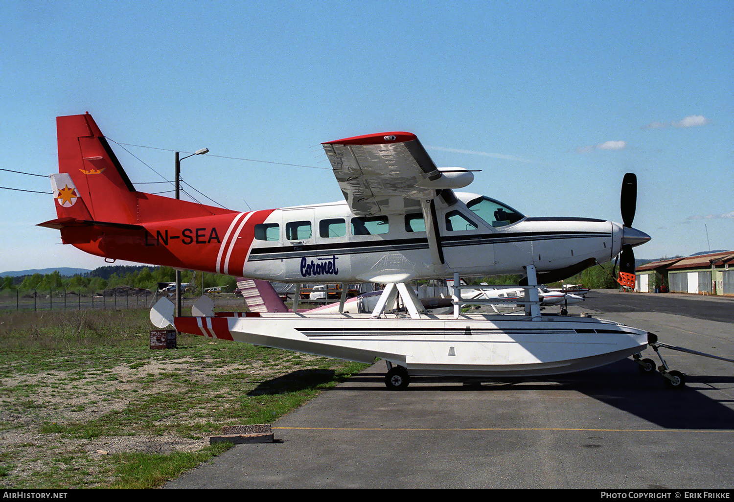 Aircraft Photo of LN-SEA | Cessna 208 Caravan I | Coronet Yacht Club | AirHistory.net #326675