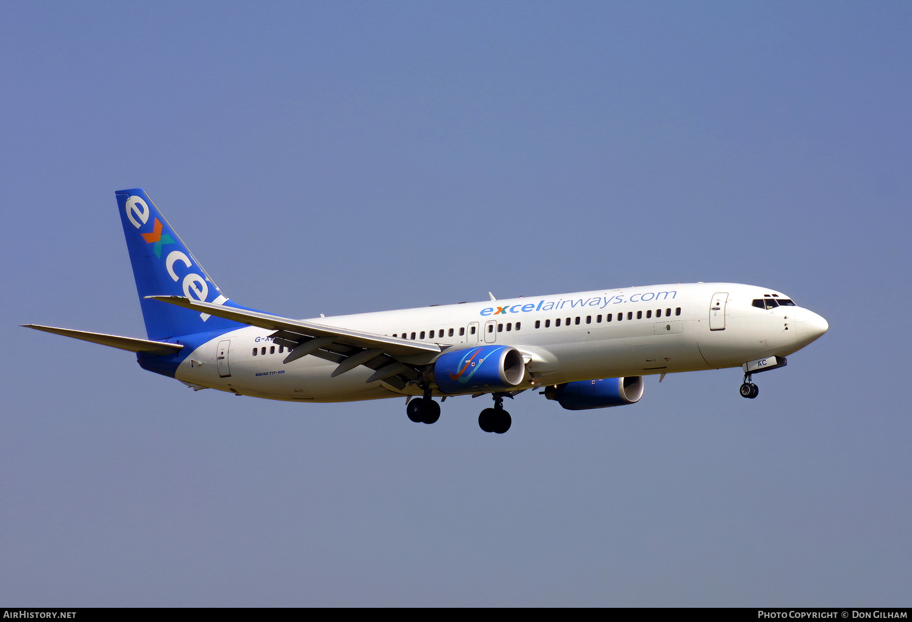 Aircraft Photo of G-XLAC | Boeing 737-81Q | Excel Airways | AirHistory.net #326683