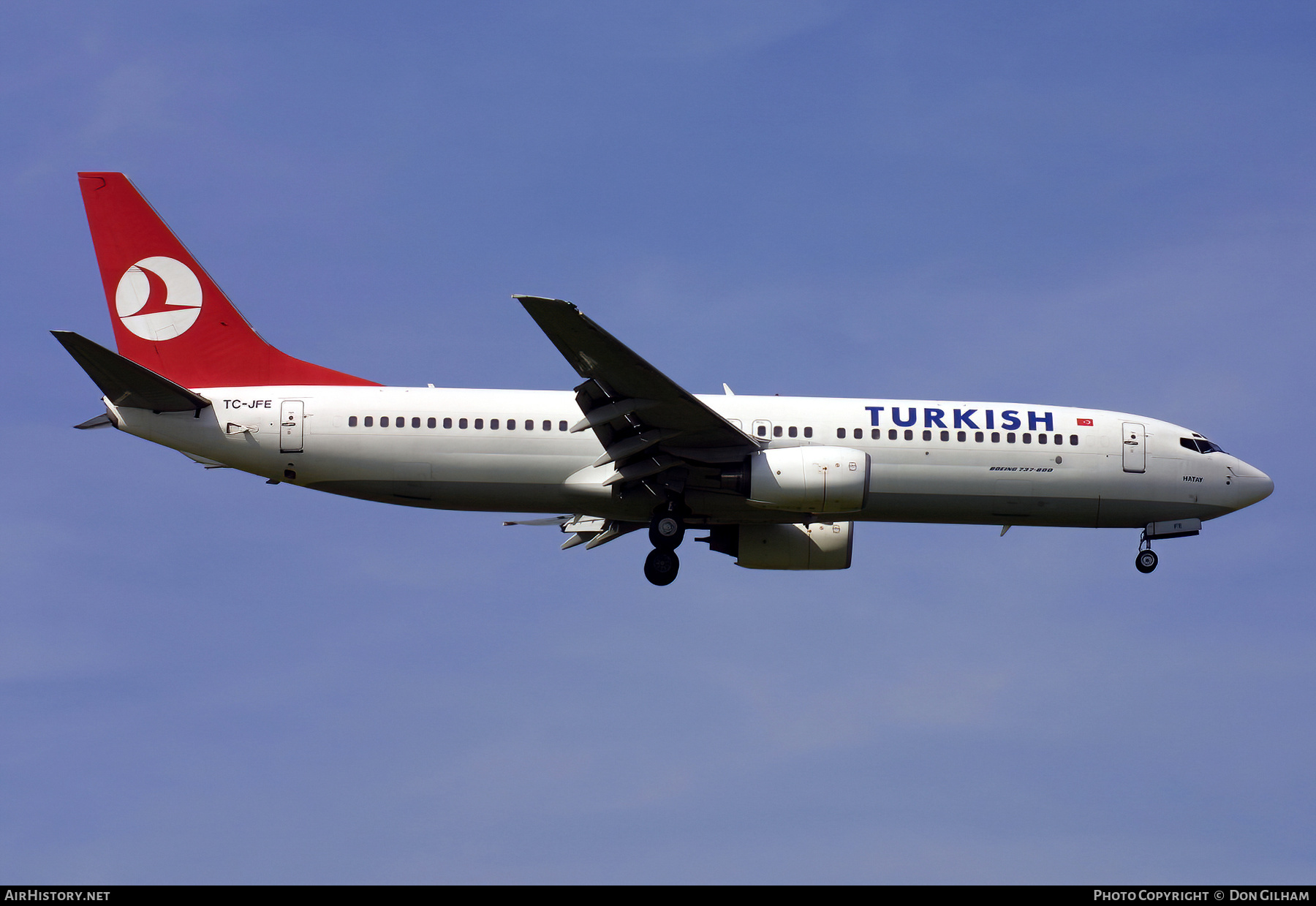 Aircraft Photo of TC-JFE | Boeing 737-8F2 | Turkish Airlines | AirHistory.net #326692