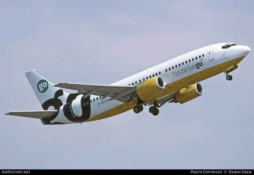 Aircraft Photo of G-IGOW | Boeing 737-3Y0 | Go Fly | AirHistory.net #326713