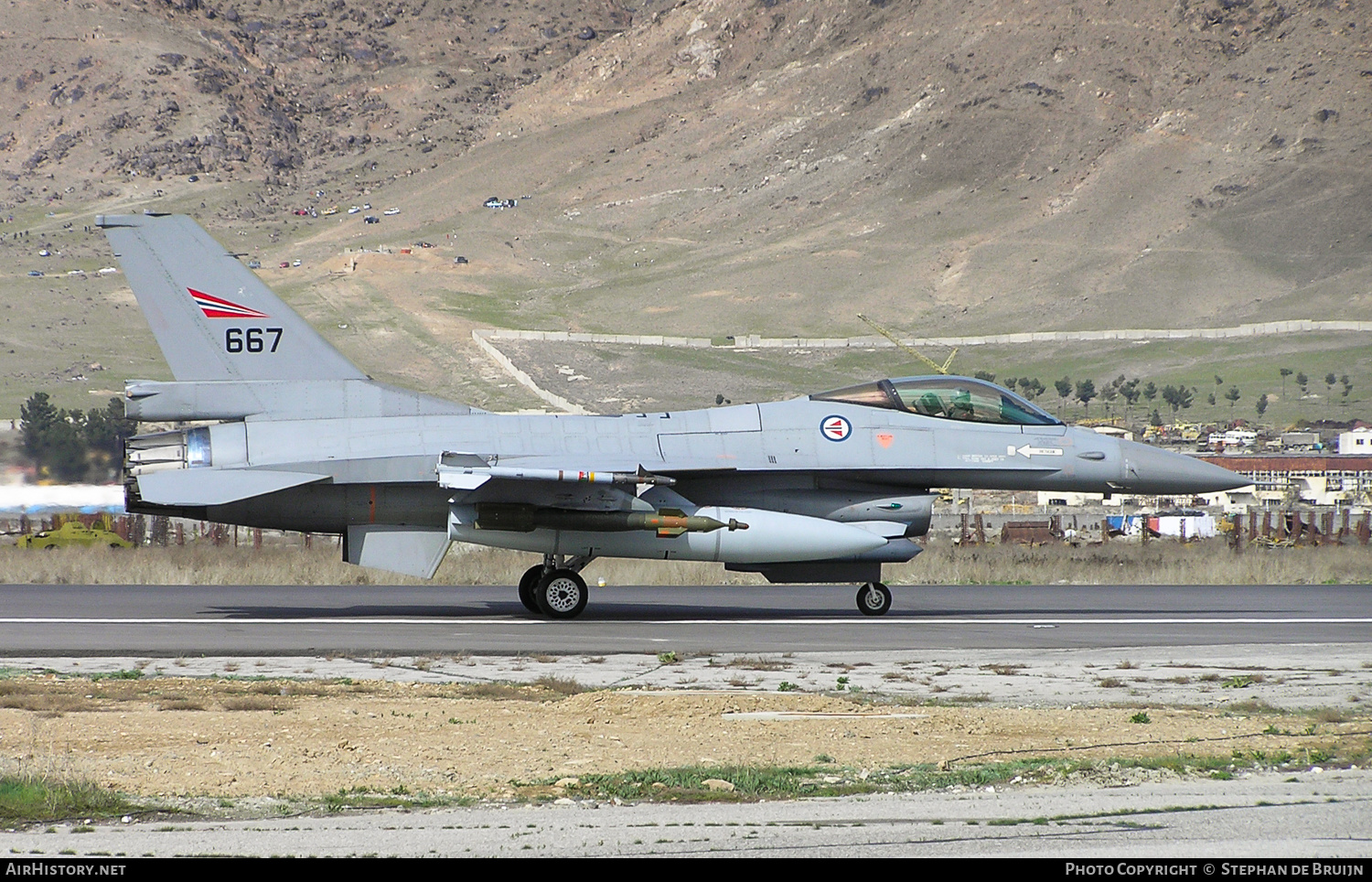 Aircraft Photo of 667 | General Dynamics F-16AM Fighting Falcon | Norway - Air Force | AirHistory.net #326731