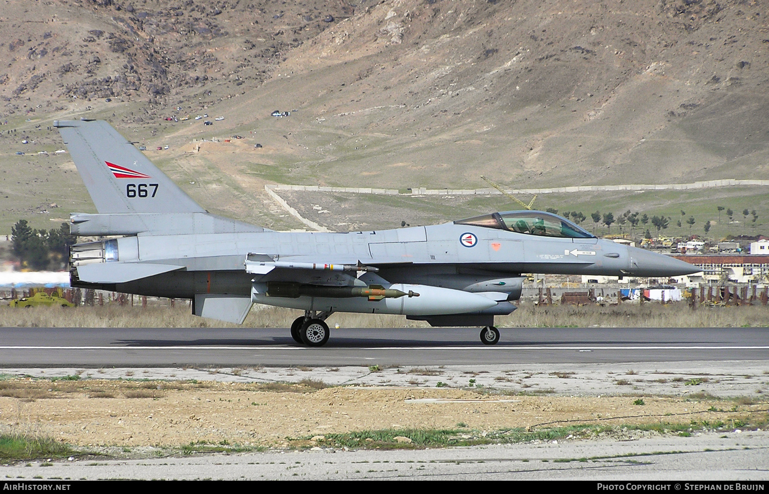 Aircraft Photo of 667 | General Dynamics F-16AM Fighting Falcon | Norway - Air Force | AirHistory.net #326731